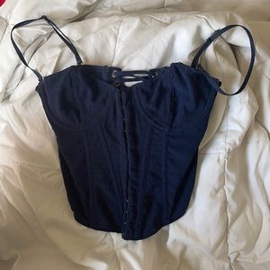 Urban outfitters corset top